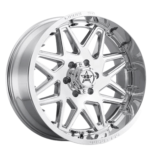 Luxxx HD Offroad LHD-17 Chrome With Chrome Spike Rivets