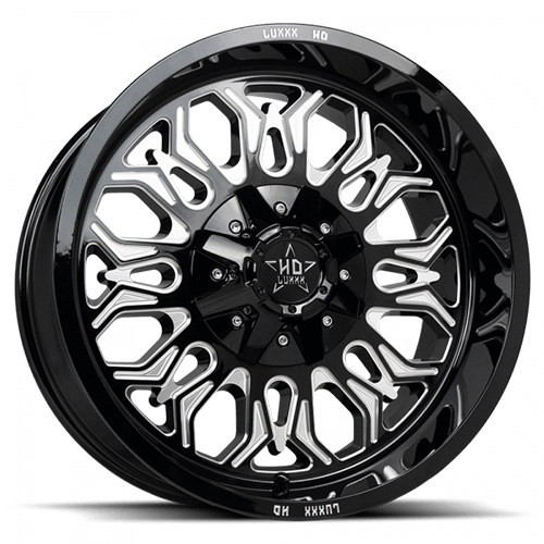 Luxxx HD Offroad LHD-31 Gloss Black Milled