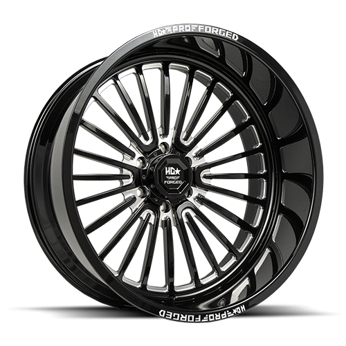 HD Pro Forged Warhog HDP06 Gloss Black Milled