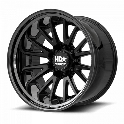 HD Pro LHD Pro 2 Matte Black With Gloss Black Lip