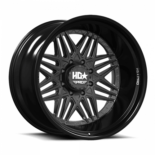 HD Pro LHD Pro 4 Matte Black With Gloss Black Lip