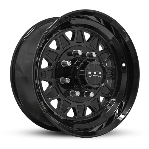 HD Trailer Wheels HDT Forged Trailer Gloss Black