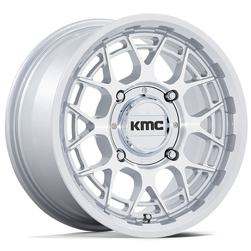 KMC KS139 Technic UTV Gloss Silver Machined