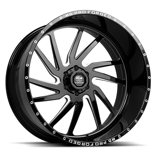 HD Pro Forged Hornet HDP01 Gloss Black Milled Left