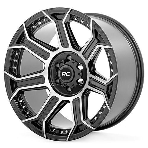 Rough Country 89 Series Black Machined Gunmetal