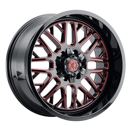 Xtreme Offroad NX-19 Midnight Black With Red Milled Accents