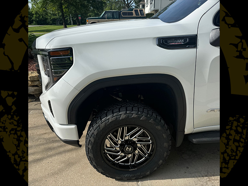 2024 Gmc Sierra 1500 At4 Hostile Jigsaw 20x9 Nitto Recon Grappler 285 60r20 Ready Lift Leveling Kit 