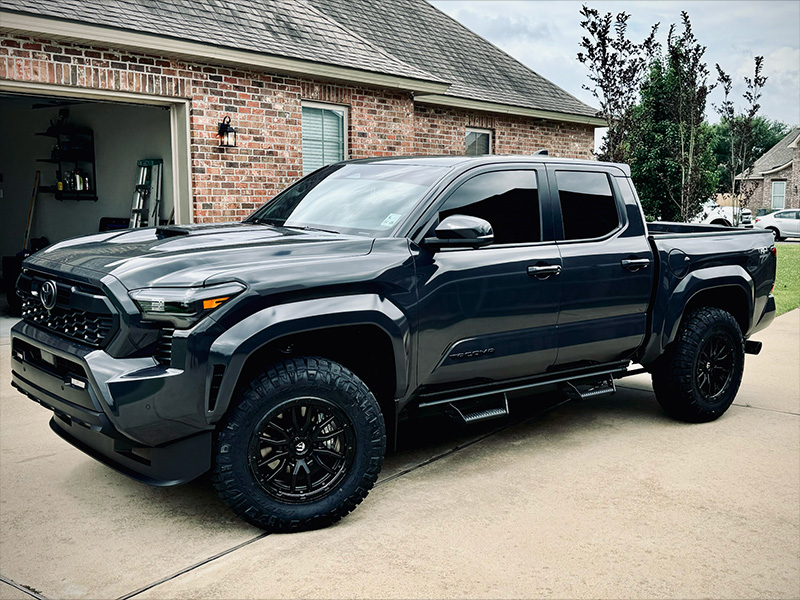 2024 Toyota Tacoma Trd Sport Fuel Rebel 18x9 Nitto Ridge Grappler 285 65r18 Leveled 