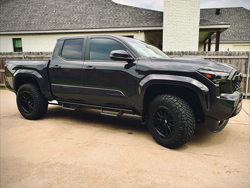 2024 Toyota Tacoma Trd Sport Fuel Rebel 18x9 Nitto Ridge Grappler 285 65r18 Leveled 