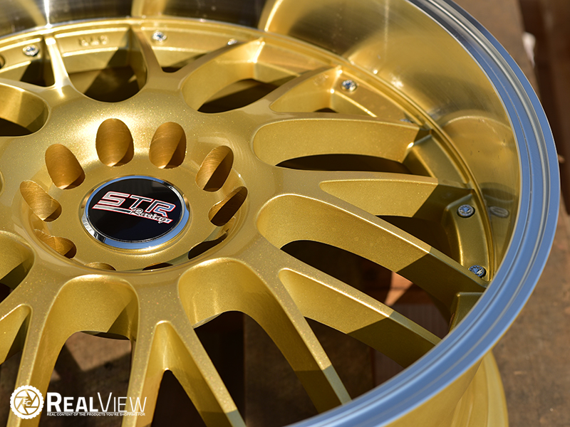 Str 514 18x8 5 30 Gold Machined Wheels Rims 