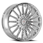 Cavallo CLV-34 Nano Chrome 20x8.5 +35