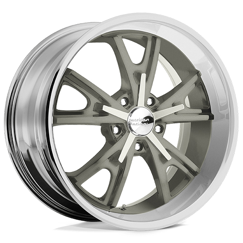 American Racing Daytona VN801 Mag Gray W/ Machined Lip Photo