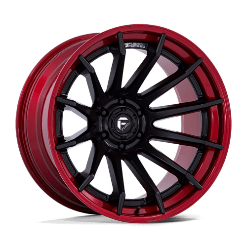 Fuel Fusion Forged Burn FC403 Matte Black W/ Candy Red Lip Photo