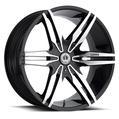 Luxxx LUX 16 Gloss Black With Machined Face Photo