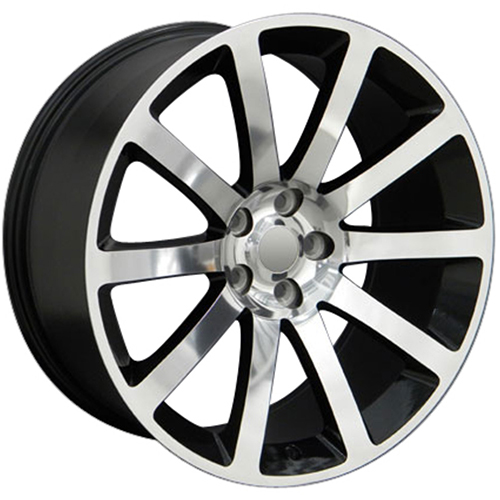 OE Wheels Chrysler 300 CL02 Polished W/ Black Inlay Photo