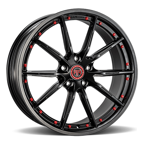 Revolution Racing RF1 Satin Black W/ Red Rivets Photo